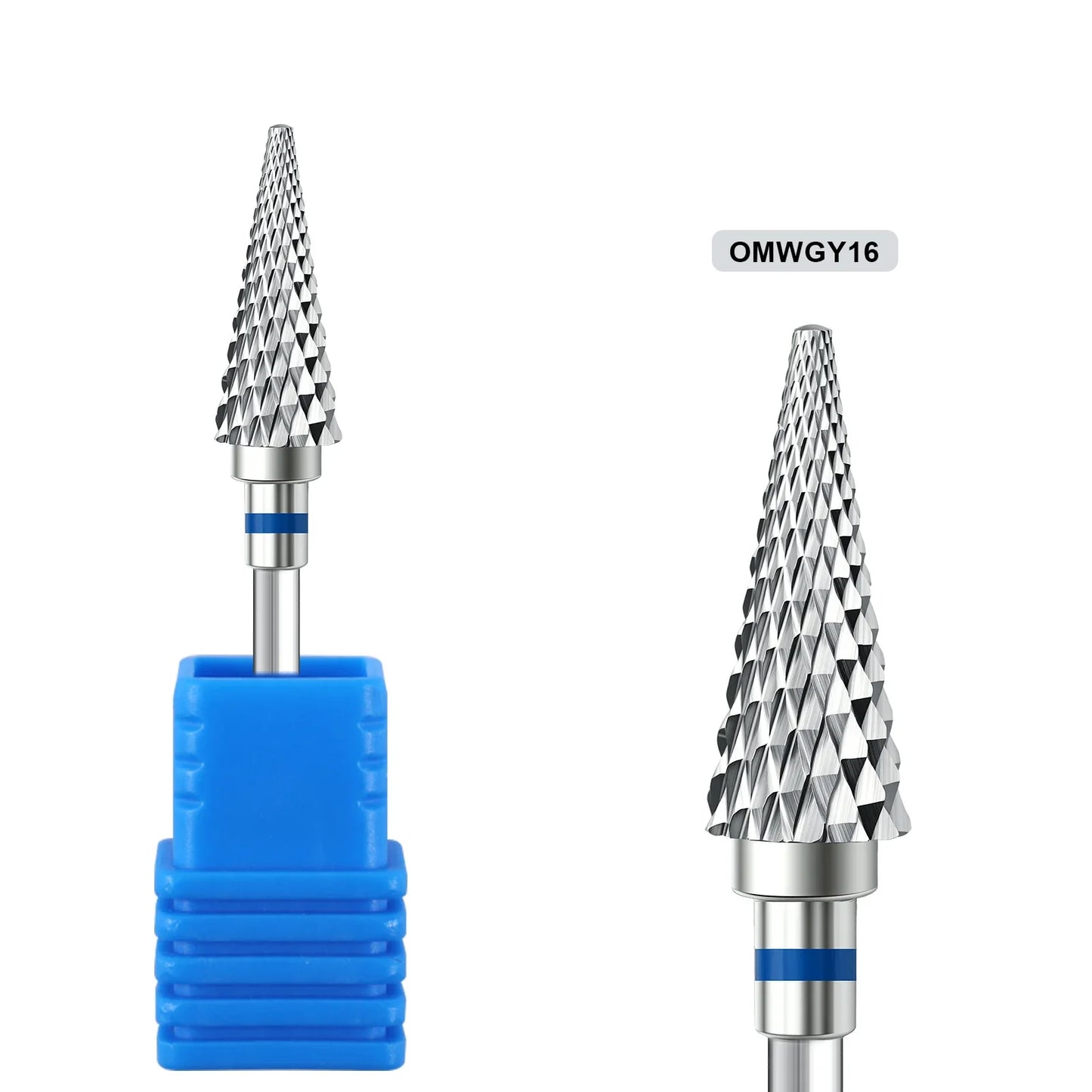 1pcs Tungsten Steel Nail Cuticle Drill Bits Carbide Rotate Electric Ceramic Milling Cutter For Manicure Gel Polish Remover Tri Light Beauty