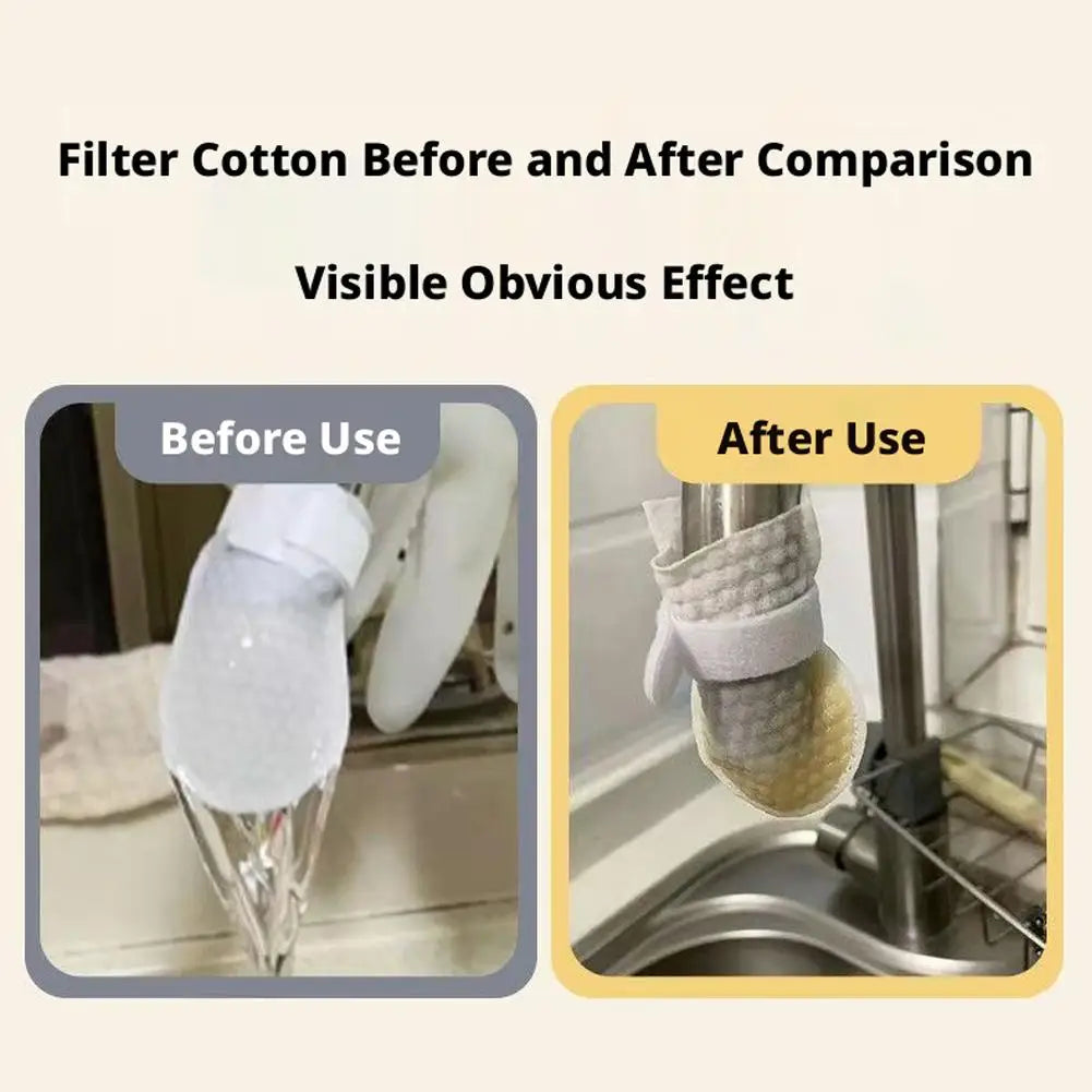 Disposable Faucet Filter Bags Universal Water Filter Accessory for Purifying Tap Water & Removing Impurities Pi-Mart