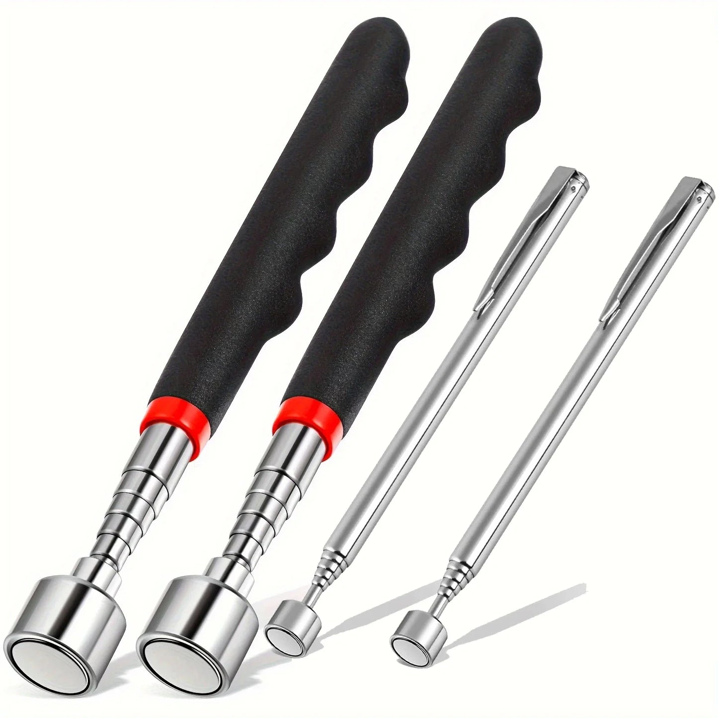 Handheld Telescoping Magnetic Grabber – Extendable Pickup Pen Tool, Portable Magnet for Hard-to-Reach Spots LadyShow.Store