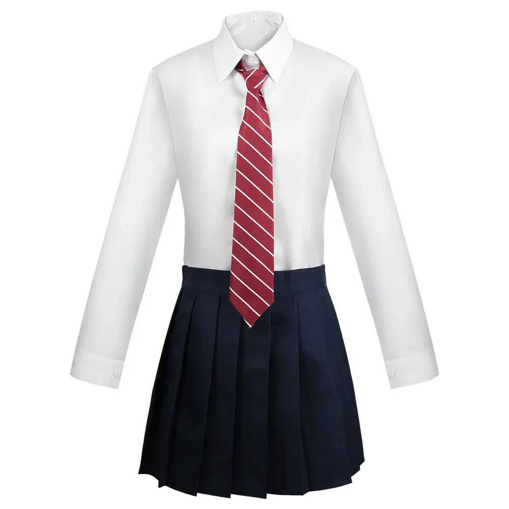 Movie Matilda Cosplay Costume School Uniform Coat Skirt Tie Roald Dahls Matilda the Musical Costume Suit Kids For Girls Women LadyShow.Store