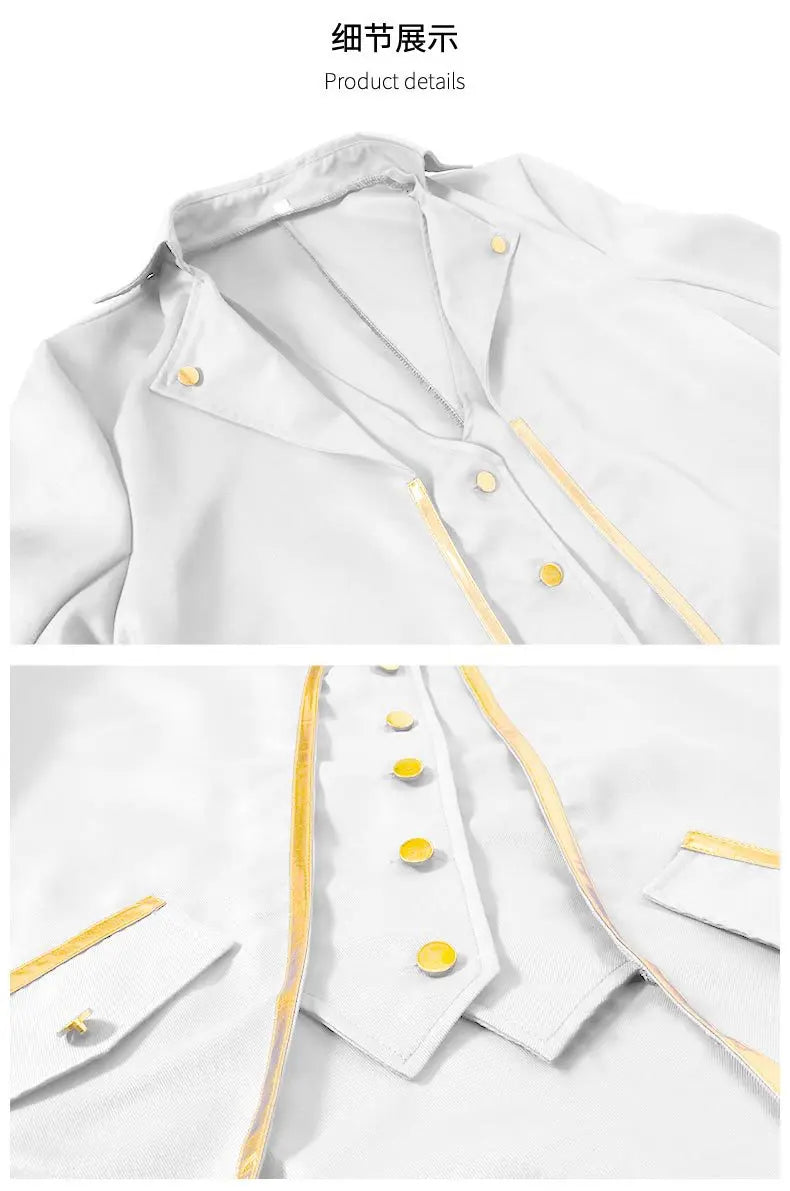 Men's Classic Medieval Vintage Tailcoat Halloween Cosplay Victorian Renaissance Style Steampunk Medieval Jacket Costume Pi-Mart
