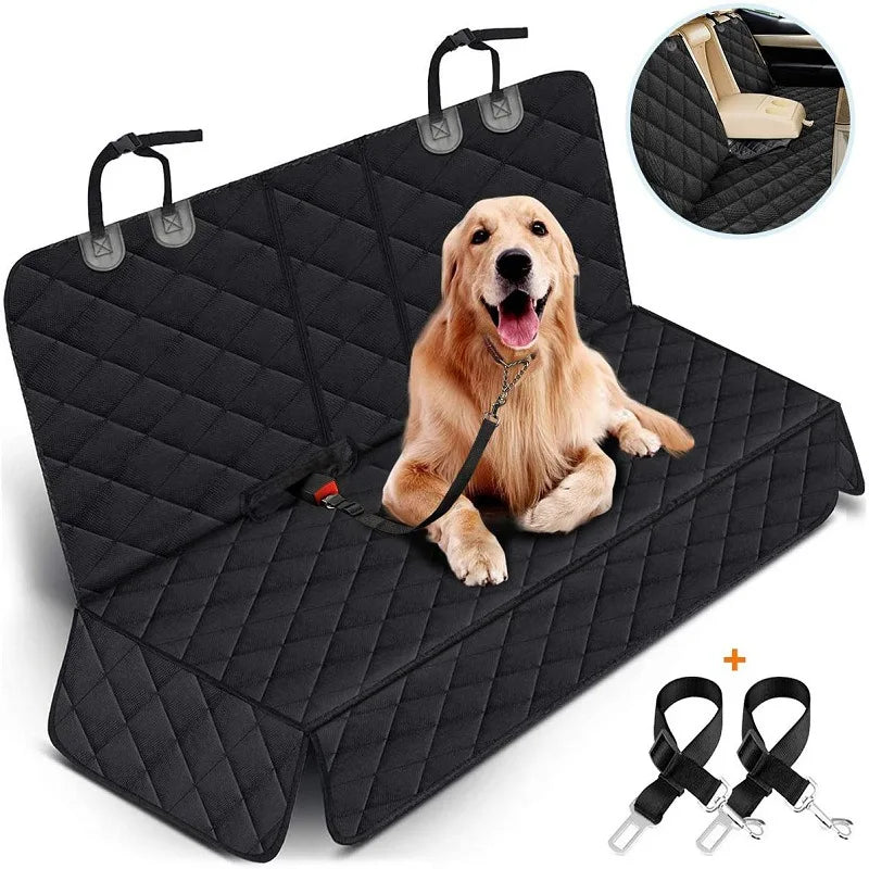 Dog Car Seat Cover, 100% Waterproof Car Pet Mat, Pet Car Mat, Rear Waterproof Car Dog Mat, Anti Dirty Pet Car Mat  Dog Car Seat Pi-Mart