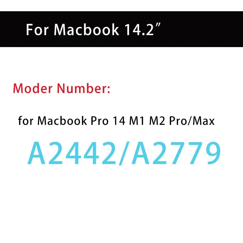 Screen Protector for MacBook HD Soft Film for Air 13 Inch M1 M2 Pro 11 13 14 15 16 Inch Clear Laptop Soft Film Pi-Mart
