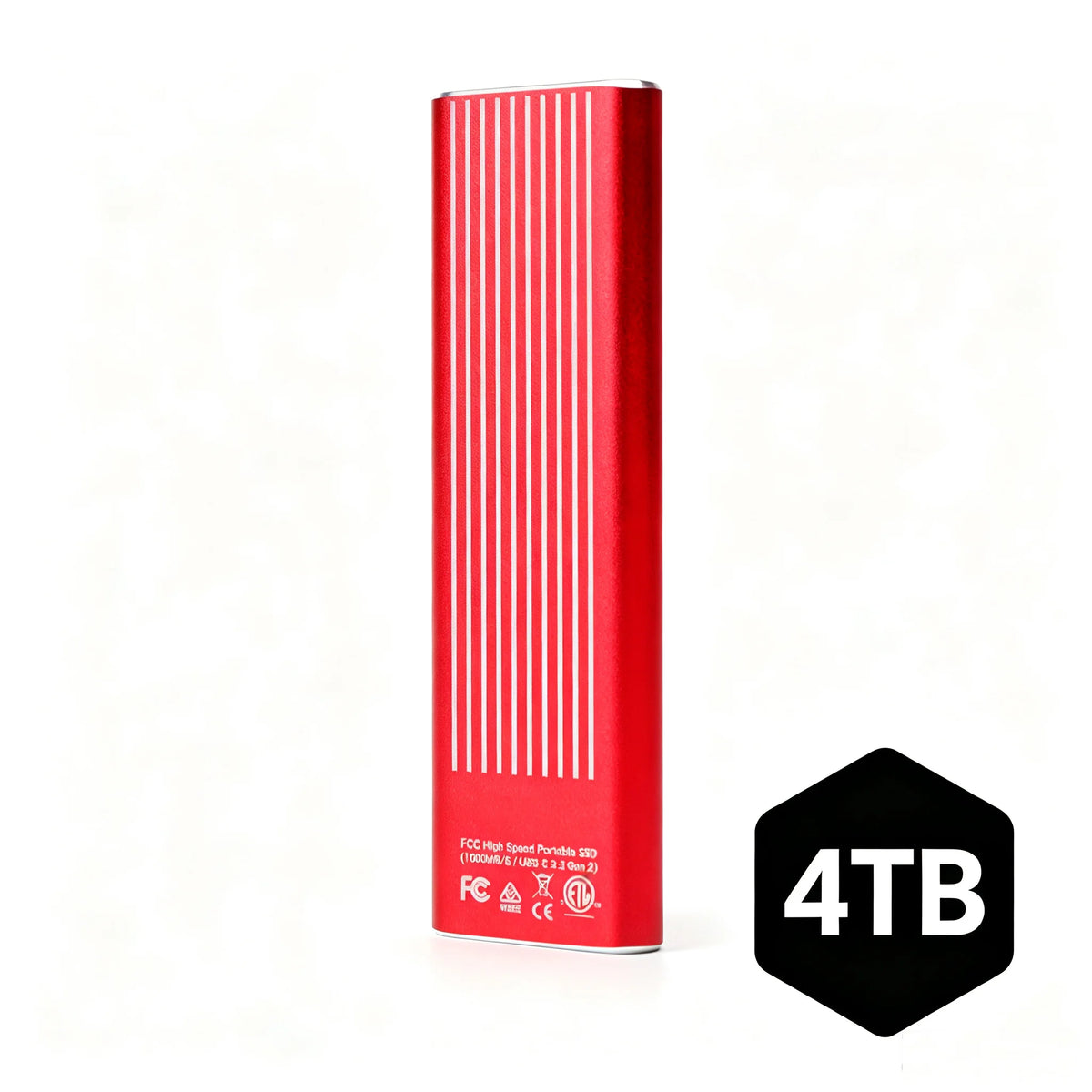 Portable External SSD USB3.2, High Speed 1TB-16TB Solid State Drive, Lightweight Pocket Design for Laptop, Desktop, Mac & Phone Pi-Mart