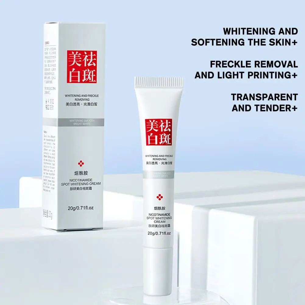 1/3/5pcs Fades Freckle Dark Spots Face Cream Niacinamide Whitening Cream Vitamin E Improve Dullness Fast Brighten Nourish Skin Pi-Mart