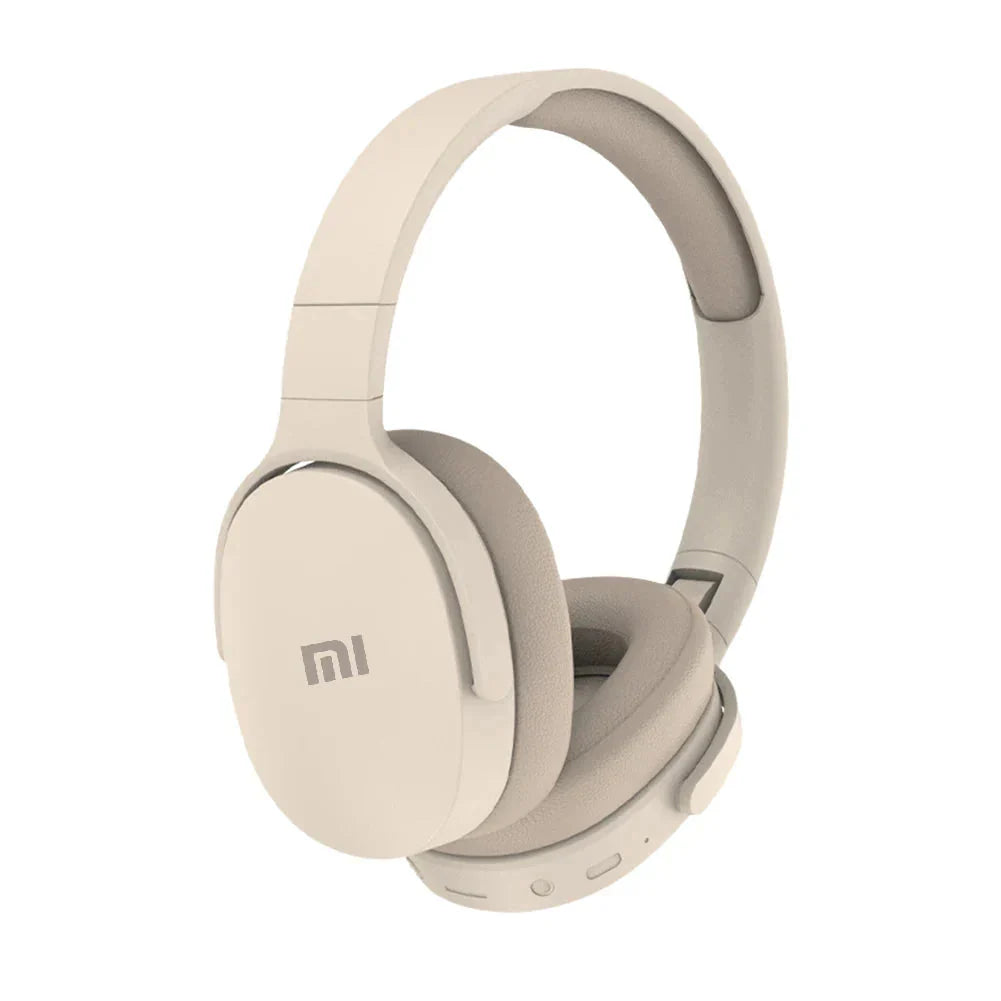 NNEOBA Wireless Bluetooth Over-Ear Headphone Beige LuxuryLifeWay Online Store