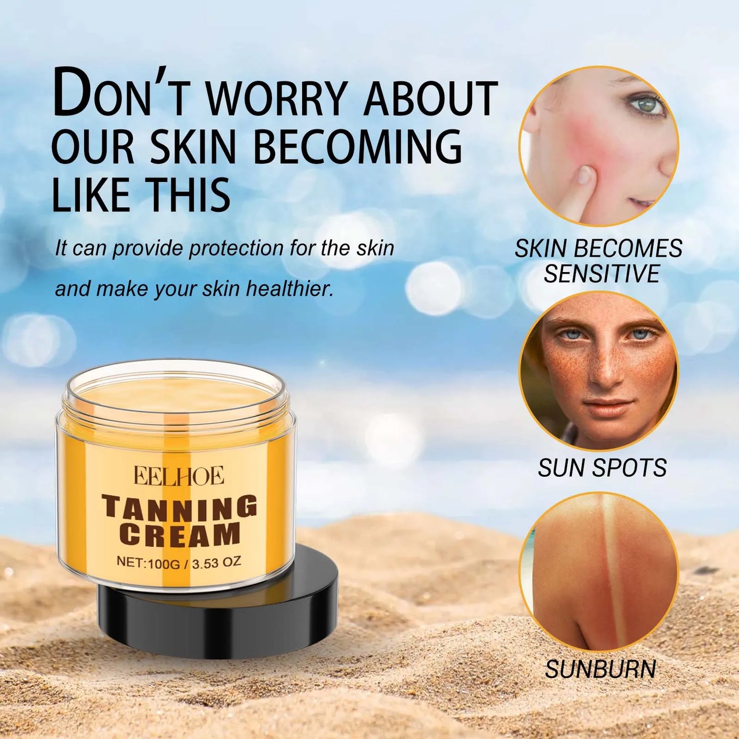 Self Tanning Cream Fake Tan Natural Glow Body Bronzing Nourishing Skin Summer Long Lasting Coloring Bronze Cream Sunless Tanner Pi-Mart