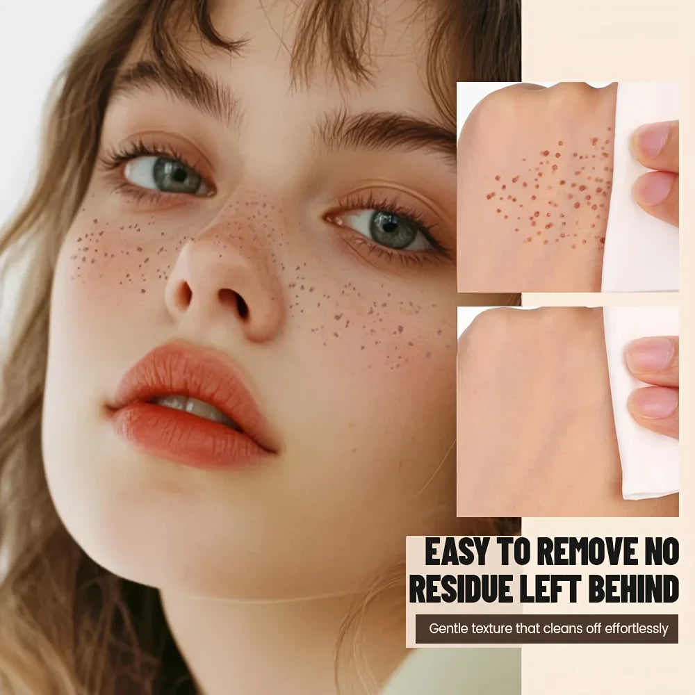 Freckle Stamp Makeup Pen Waterproof, Natural Look Dot Freckles, Long Lasting, Sweatproof, Beginner Friendly LadyShow.Store