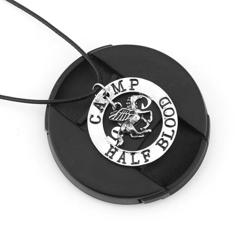 Fashion Movie Jewelry Charm Flying Horse Pendant Necklace Men Women Fans Gifts Sweater Accessory Gifts Pi-Mart