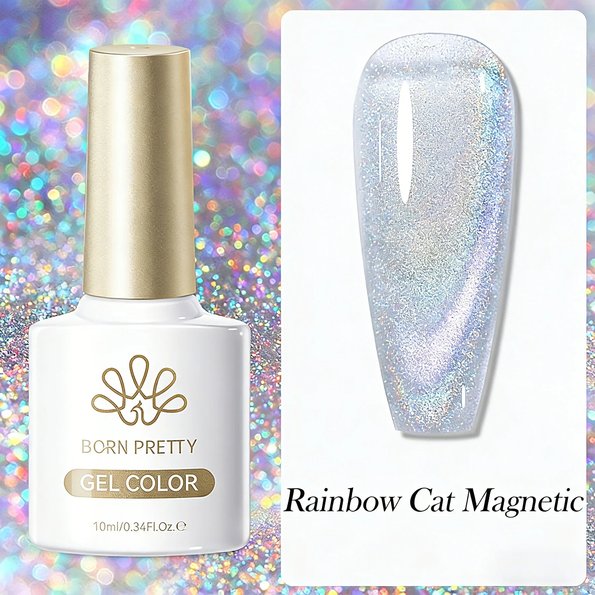 BORN PRETTY 117 Colors Cat Magnetic Gel Nail Polish 10ml Full Coverage Varnish Semi Permanent Super Gorgeous Nails Manicure Tri Light Beauty