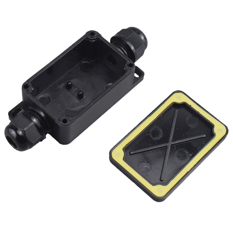IP66 Waterproof Junction Box 2 Way 3 Way 3mm-6.5mm Cable Connector Sealed Retardant Electrical Outdoor Waterproof Box Pi-Mart