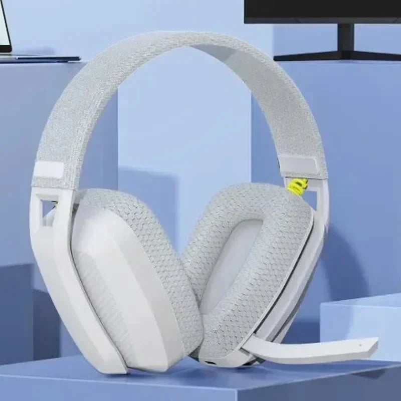NNEOBA Wireless Gaming Headset with Mic White LuxuryLifeWay Online Store