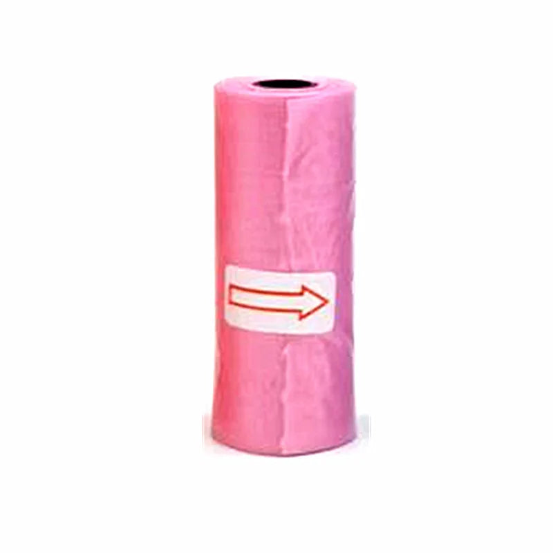 Random Color Cartoon Paw Graphic Dog Poop Bags Pet Poop Bags Leak-Proof Dog Waste Bags For Pet Supplies Pi-Mart