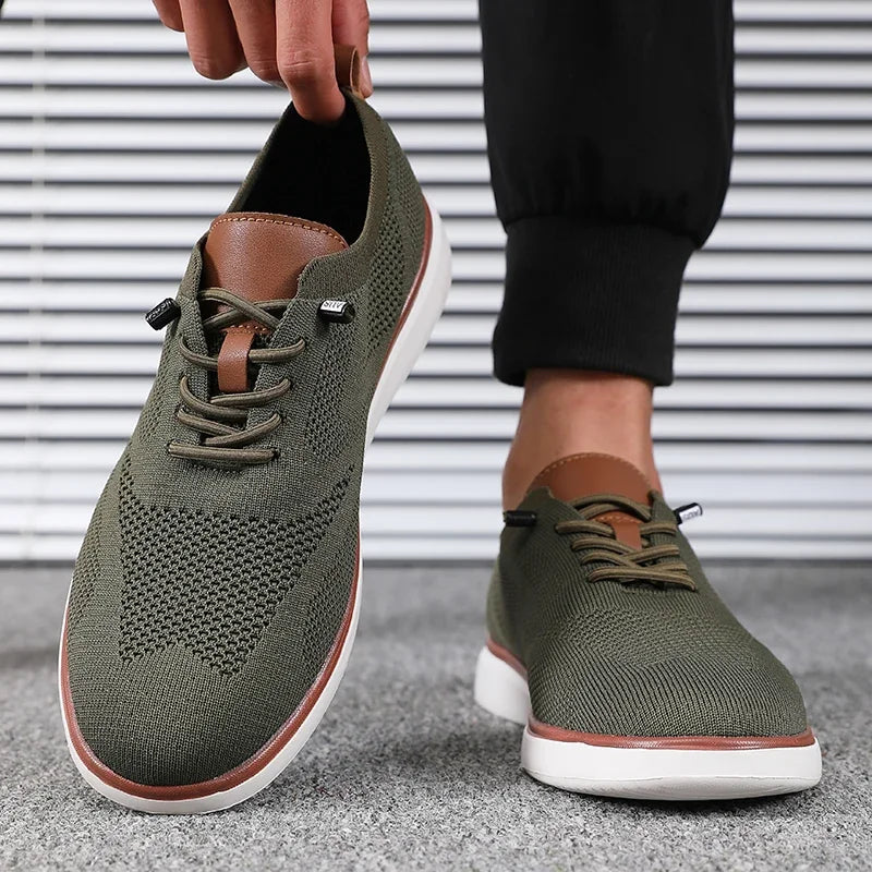 Men's Lightweight Knitted Shoes Comfortable All Day Long Have Excellent Fit Walking Shoes Suitable for Daily Wear Hiking Shoes Pi-Mart