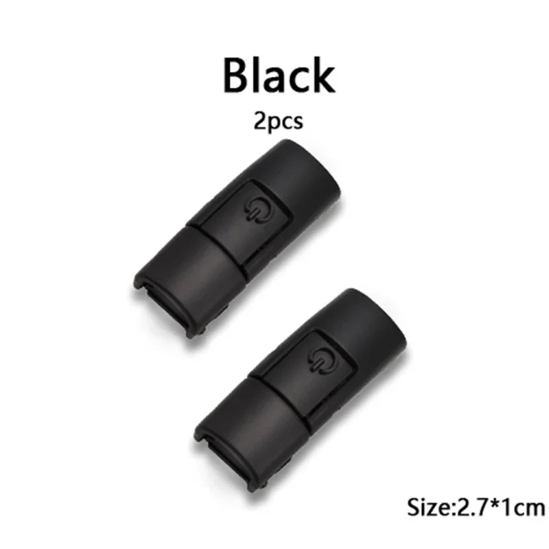 New Colorful Shoelaces Press buckle Metal Shoelace Clip Press Lock Kids Adult Shoes Accessories AF1 Sneaker Kits Metal Laces Tip LadyShow.Store