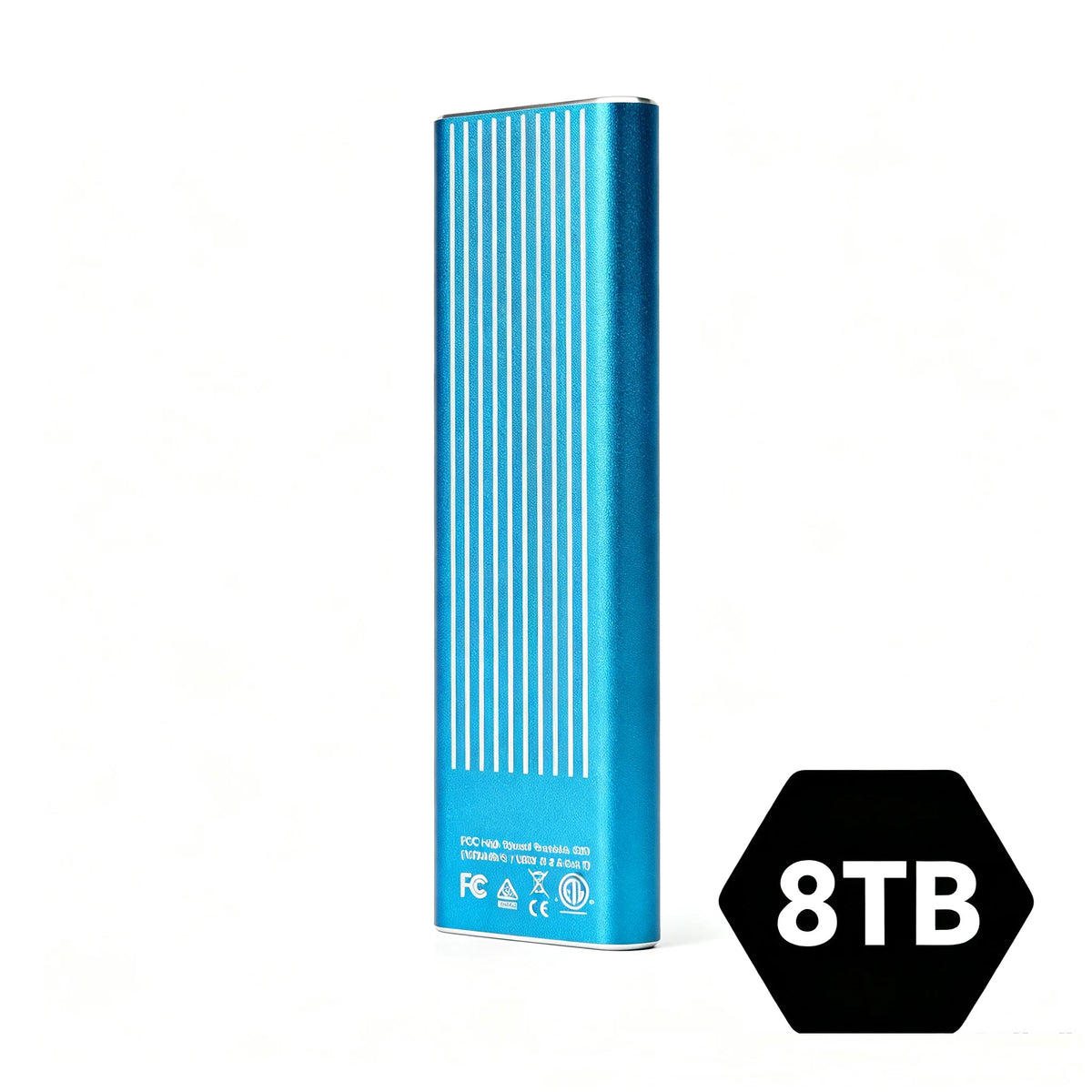 Portable External SSD USB3.2, High Speed 1TB-16TB Solid State Drive, Lightweight Pocket Design for Laptop, Desktop, Mac & Phone Pi-Mart