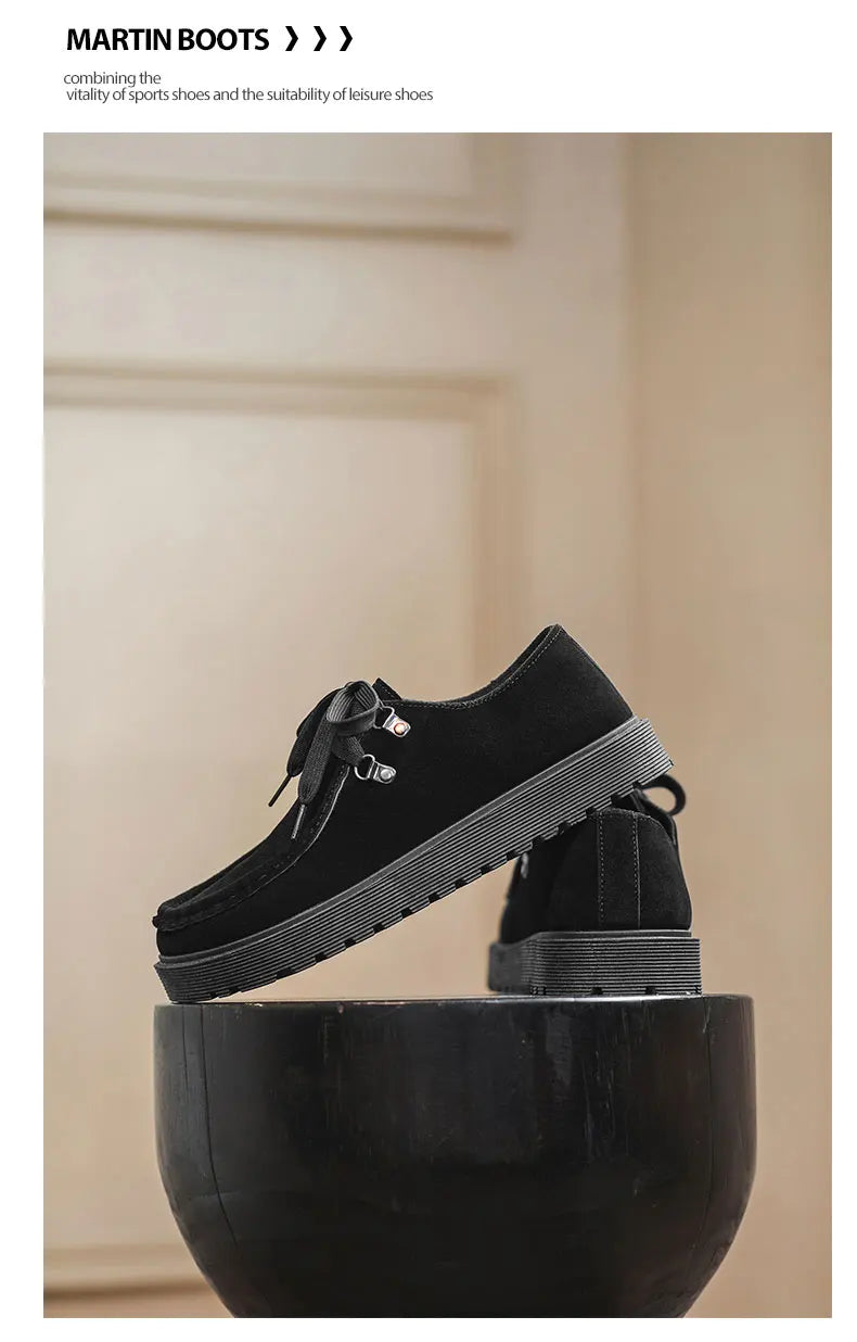 Men Thick Soled Sneakers Fashion Spring/Autumn Soft Board Shoes Personalized Trend Versatile Multi Functional Men Casual Shoes Pi-Mart
