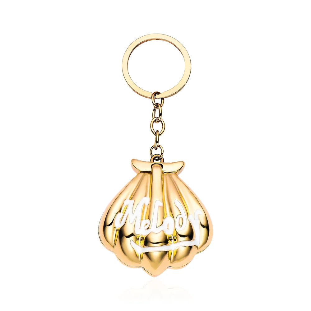 Fashion Melody Mermaid Shell Pendant Design New Luxurious Exquisite Romantic Necklace Jewelry for Wife Daughter Dream Gift Pi-Mart