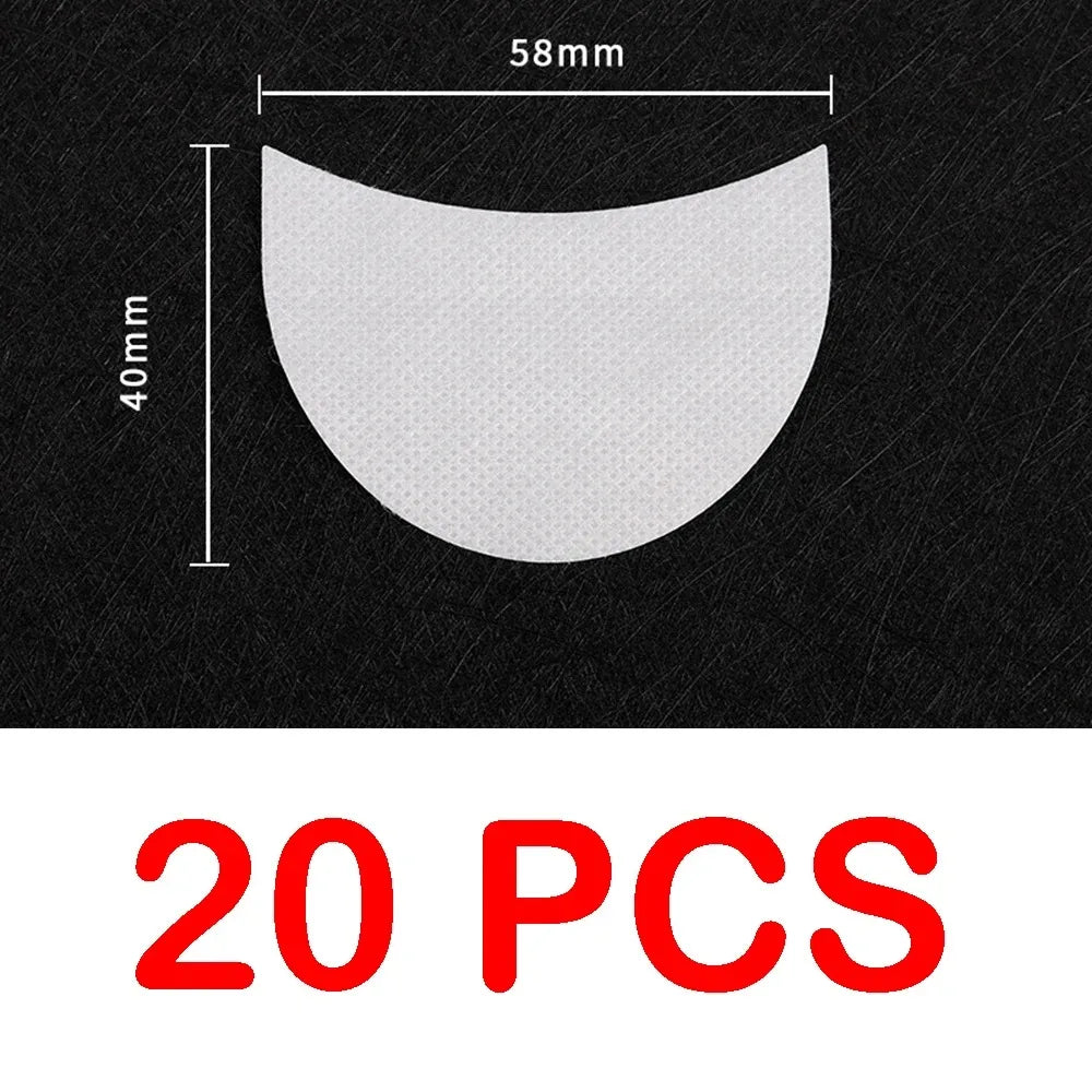 20/30/50pcs Eye Makeup Stencils Disposable Eyeshadow Stickers Eyeliner Shield Grafted Eyelashes Isolate Eyelash Removal Patches Pi-Mart