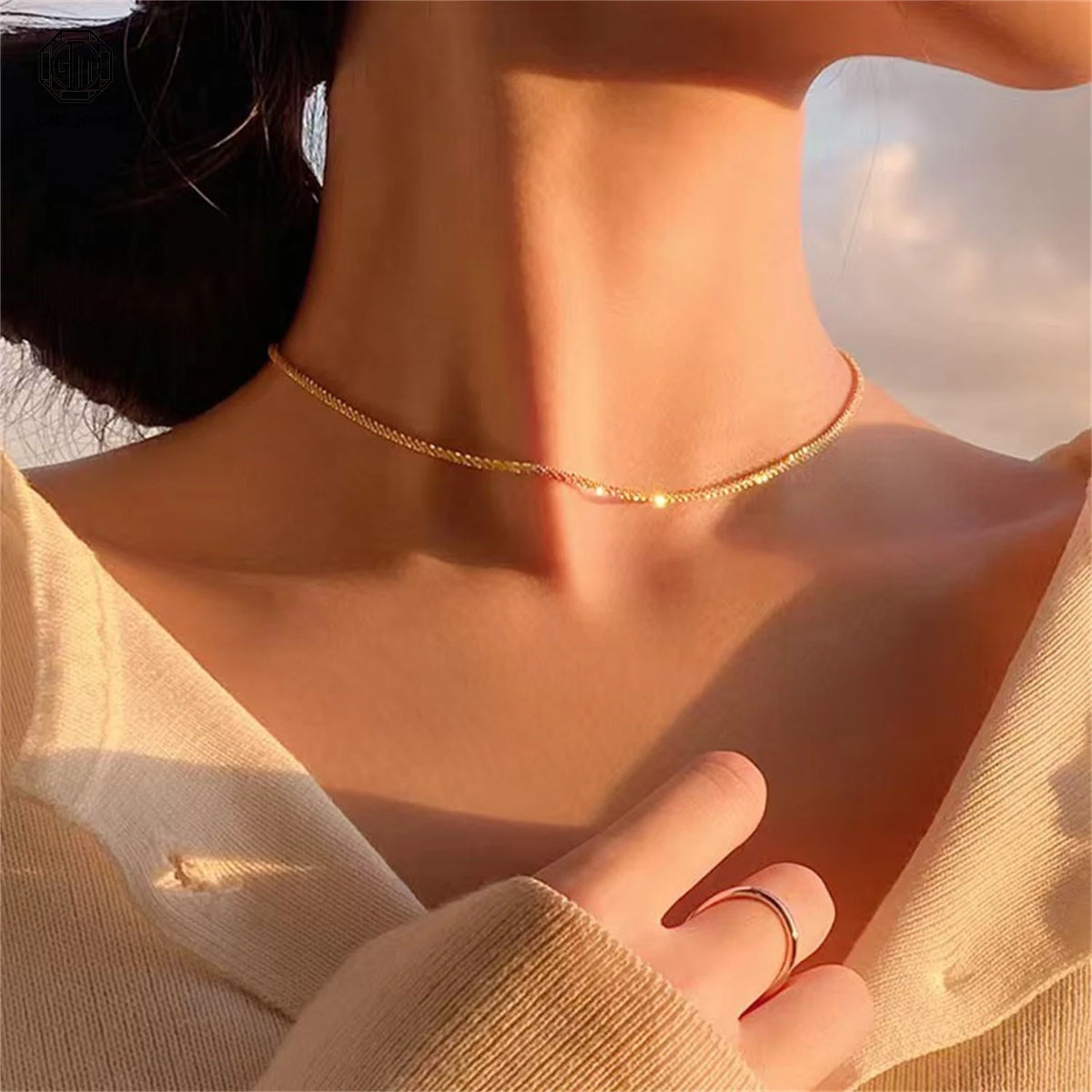 Sand Gold Adjustable Ring Matte Wide Band Openable Fade Resistant Unisex Couple Jewelry Solid Minimalist Gift Pi-Mart