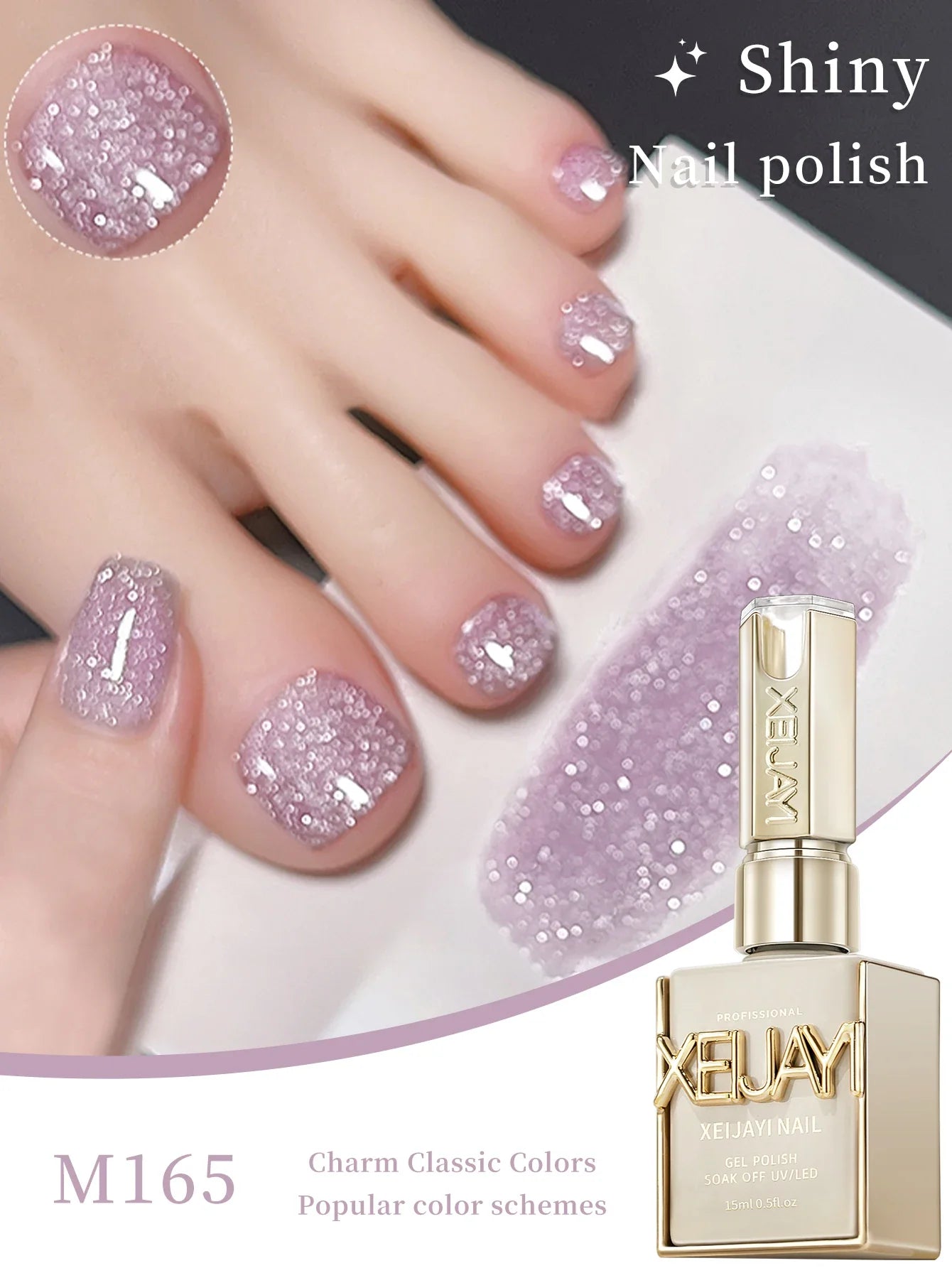 1Pc 15ML Milky White Pure Nail Polish Gel Nail Add Semi-Permanent Soak Off UV LED Construction Gel Varnish Tri Light Beauty