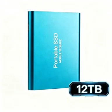 Portable External SSD, 1TB-16TB Large Capacity USB3.1 High Speed Solid State Drive, Lightweight Storage for Laptop, Desktop, Mac Pi-Mart