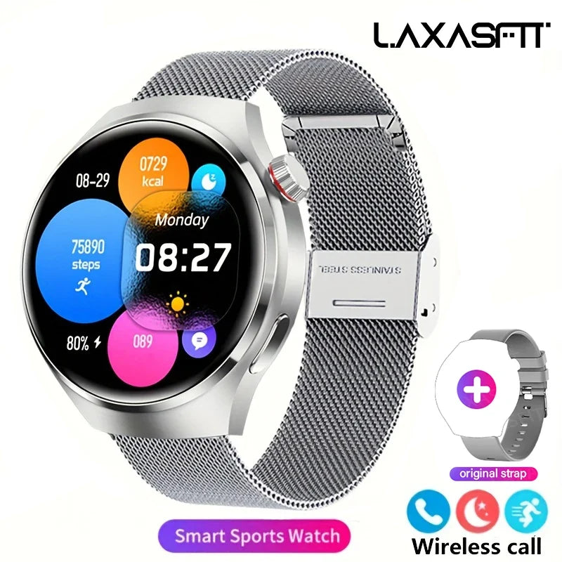 G.L Wear 2025 New Men's Smart Watch HD Display Health Tracking Bluetooth Calling Voice Assistant Sports Smartwatch LadyShow.Store