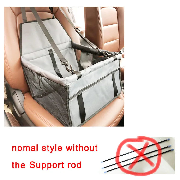 2025 High Quality Breathable Pets Carrier Car Seat Basket Safe Travel Carrier House Kennel Puppy Handbag Outdoor Pet Supplies Pi-Mart