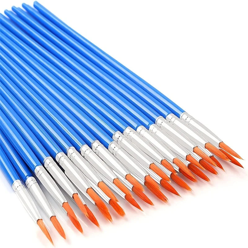 20pcs Painting Brushes For Painting Handcraft Arts And Craft For Artistic Multifunction Hook Line Painting Equipment Pi-Mart