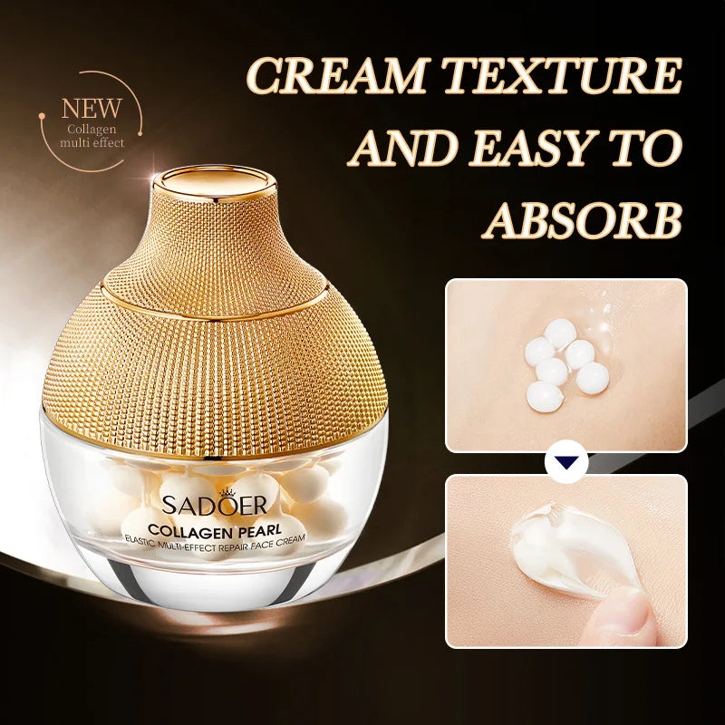 Pearl Cream Collagen Improve Wrinkle Moisturizing Face Cream Nourishing Brightening Firming Lifting Beauty Skin Care Products Tri Light Beauty