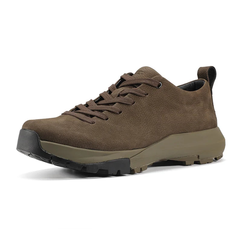 Men Sports Running Shoes Outdoor Walking Soft Casual Sneakers Fashion Designer Genuine Leather Sneaker Waterproof Shoes Men Pi-Mart