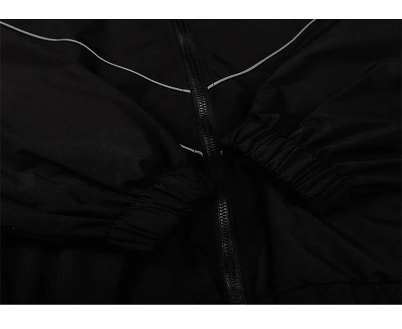 Hip Hop Varsity Jacket Men High Street Patchwork Color Black Windbreaker Coats Women Spring Autumn Thin Fashion College Jackets Pi-Mart