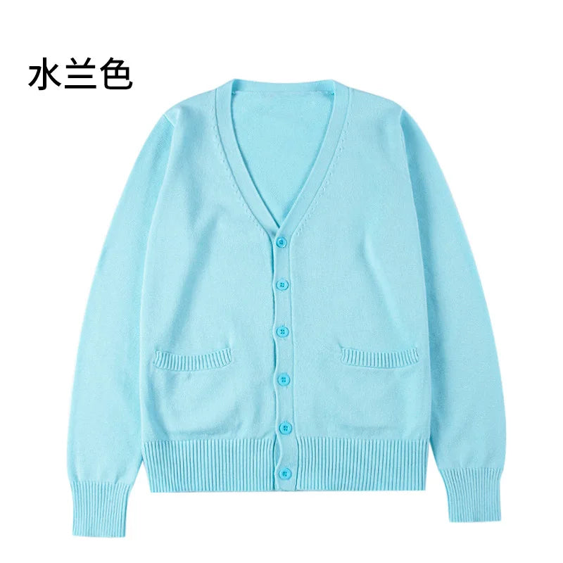 New Sweater Solid Candy Women Knit Top Fashion Female Cardigan Thin Spring Autumn Long Sleeve Adult Jacket Clothes Slim XS-2XL LadyShow.Store