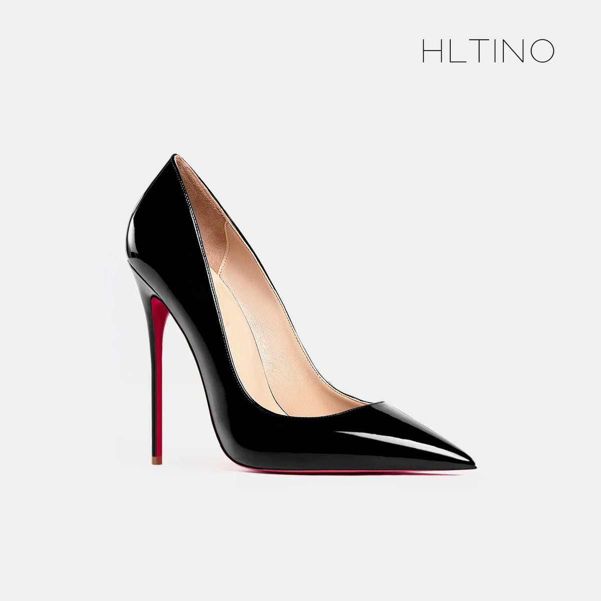 Women heels 2026 leather Heels for women Luxury Brand Pumps Red sole Pointed Toe High Heels Elegant Stiletto Ladies Prom Shoes Pi-Mart