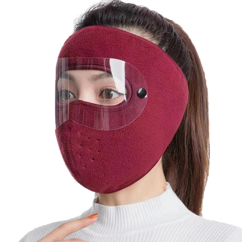 Winter Cycling Face Mask Windproof Men Women For Skiing Snowboarding Motorcycle Outdoor Sports Balaclava Cap Warmer Breathable Pi-Mart