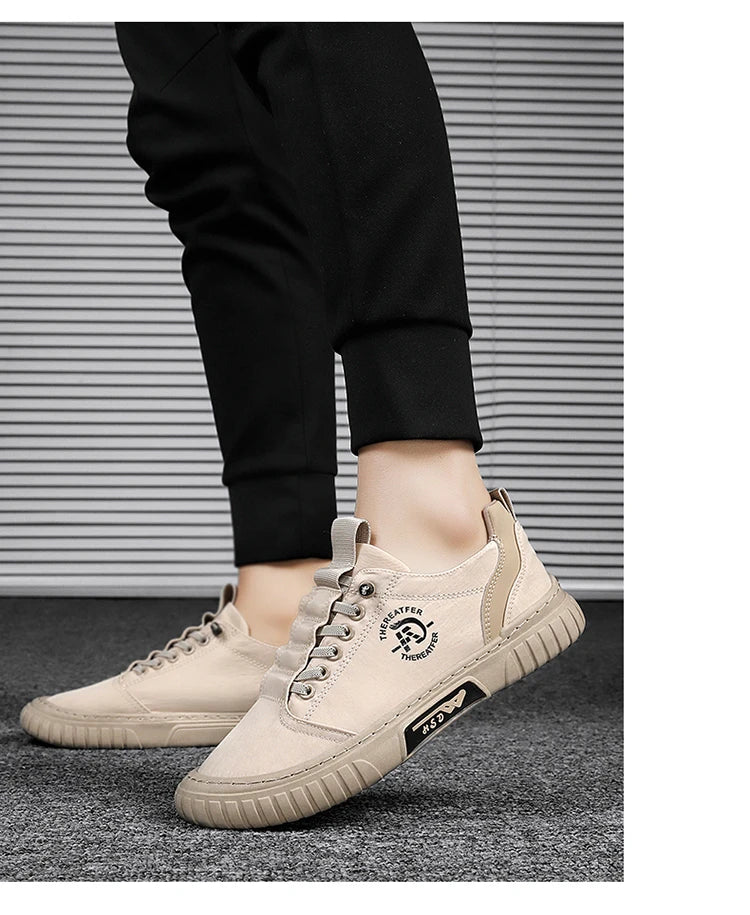 Brand protection 2026 new men's lightweight non-slip breathable wear-resistant running sports fashion versatile casual shoes Pi-Mart