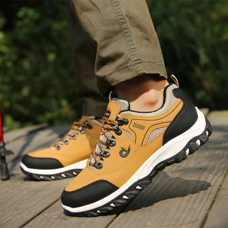 Men Shoes Leather Casual Shoes For Men Sneakers Spring Autumn Winter Shoes For Male Tennis Lightweight Walking Shoes Pi-Mart