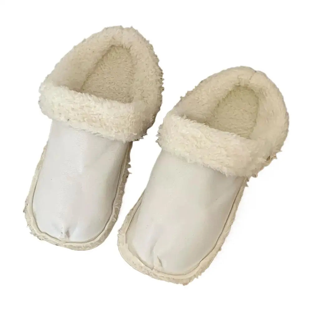 Autumn Winter Plush Liner Warm Hole Shoes With Detachable Thicken Soft Shoe Cover Fashion Versatile Slippers Lining Accessories Pi-Mart