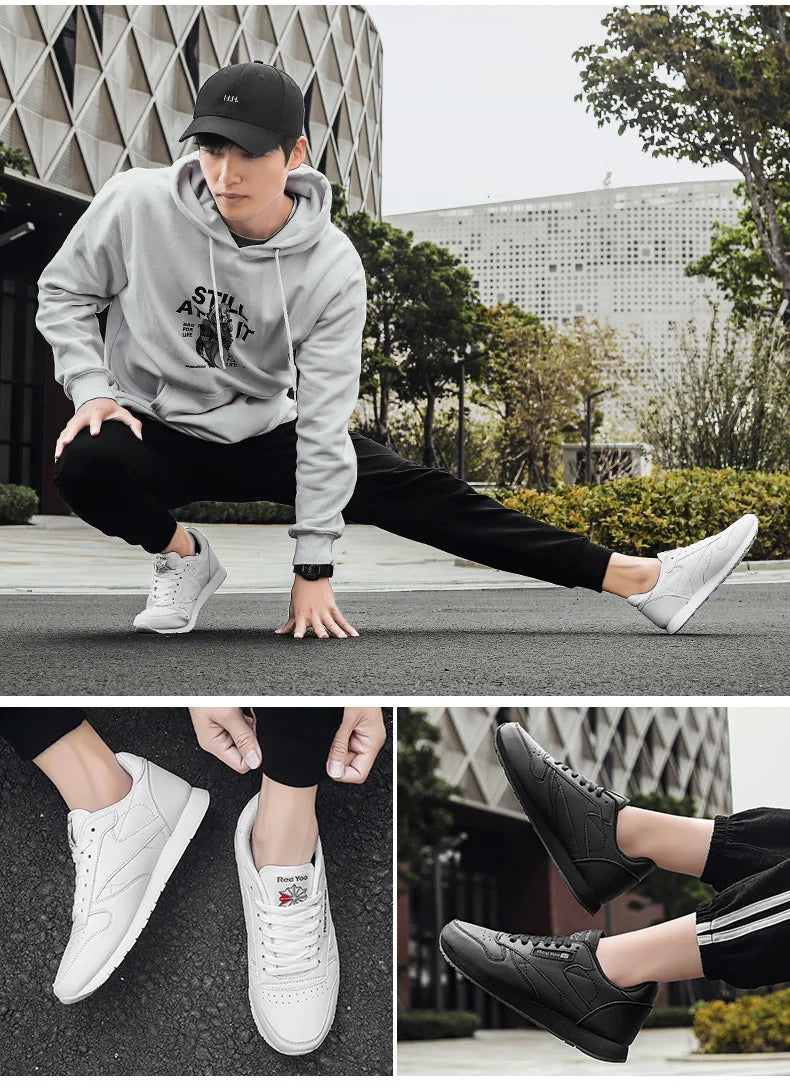 Mens Fashion Casual Shoes Brand Design Comfort Outdoor Anti-slip Comfortable Sports Sneakers Vulcanized Running Shoes for Men Pi-Mart