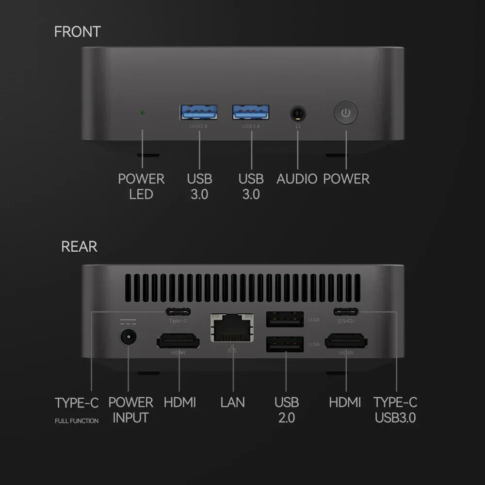 Windows 11 Pro Mini PC Intel Core i9 10980HK 16GB RAM 1TB/2TB SSD WIFI6 BT5.2 4K HD Study Gaming Office 3 Year Warranty Pi-Mart
