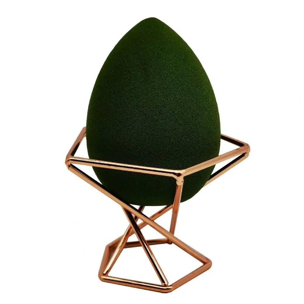 Makeup Sponge Holder Puff Sponge Drying Stand Metal Bracket Makeup Puff Rack Cosmetic Holder Powder Puff Shelf Pi-Mart