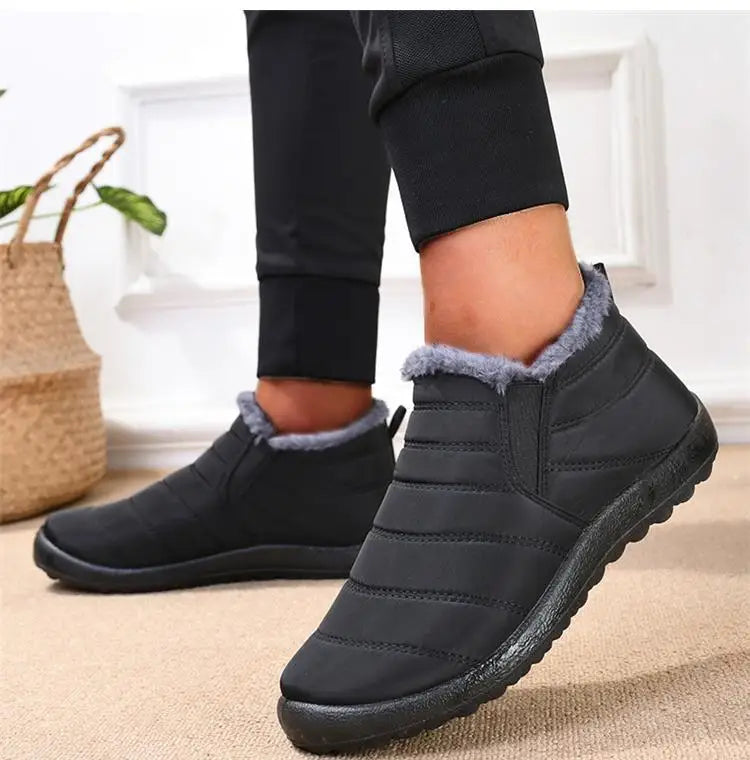 Shoes Waterproof Winter Men Sneakers Fashion Men's Casual Shoes Breathable Soft Classic Sneakers Man Slip On Ankle Shoes Male Pi-Mart