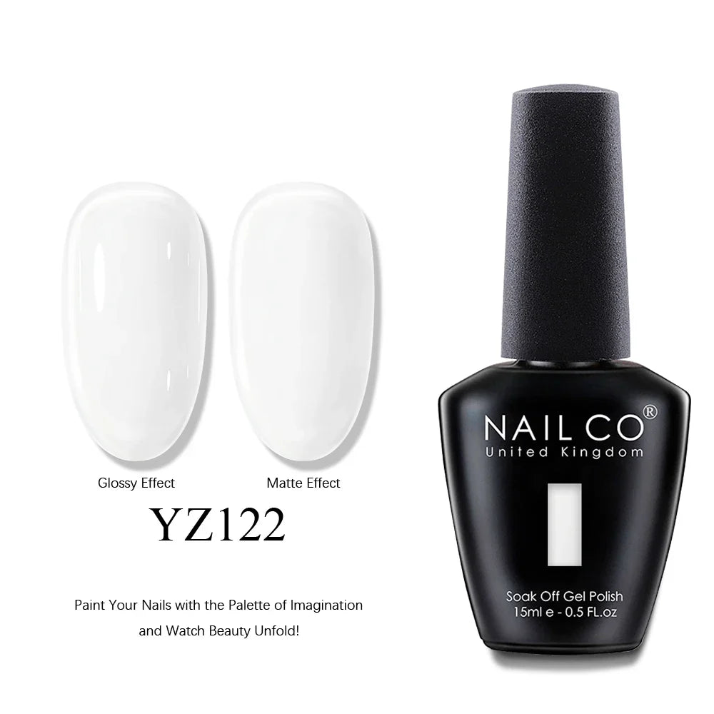 NAILCO 15ml Brown Nails Art Red Color Gel Nail Polish Semi-permanent UV Gel Polish Coffee Manicure Chocolate Hybrid Nail Varnish Tri Light Beauty