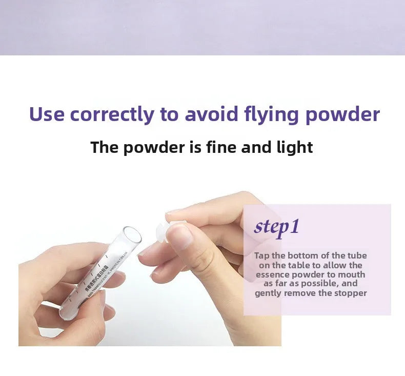 Collagen filling powder recombinant facial wrinkle moisturizing peptide repair and growth type III collagen Pi-Mart