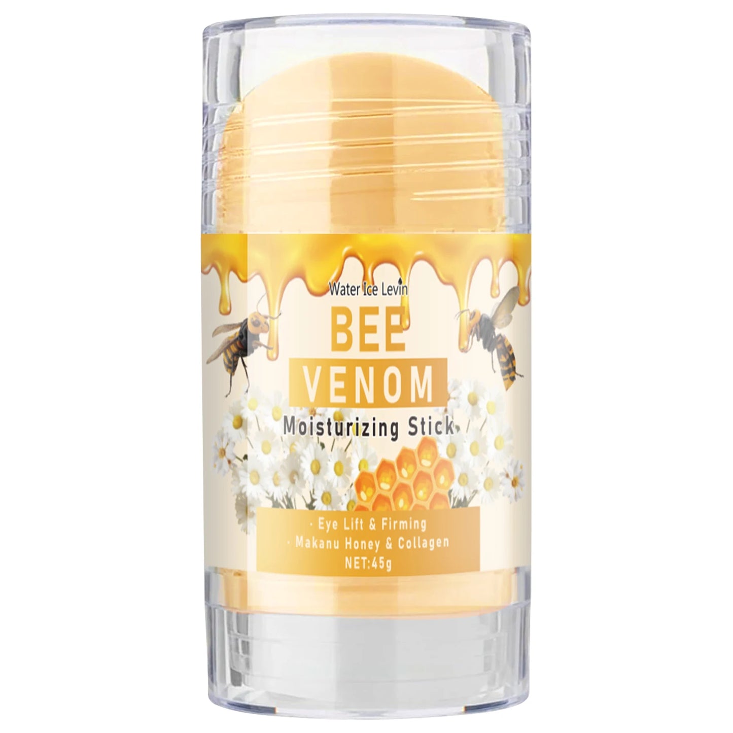 Bee Venom Eye Cream Stick Hydrates and Moisturizes the Skin Around the Eyes, Protects and Nourishes, Making the Light Beige Color More Soft Pi-Mart