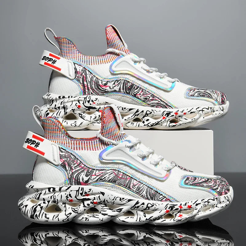 Shoes men Sneakers Male casual Mens Shoes tenis Luxury shoes Trainer Race Breathable Shoes fashion loafers running Shoes for men LadyShow.Store