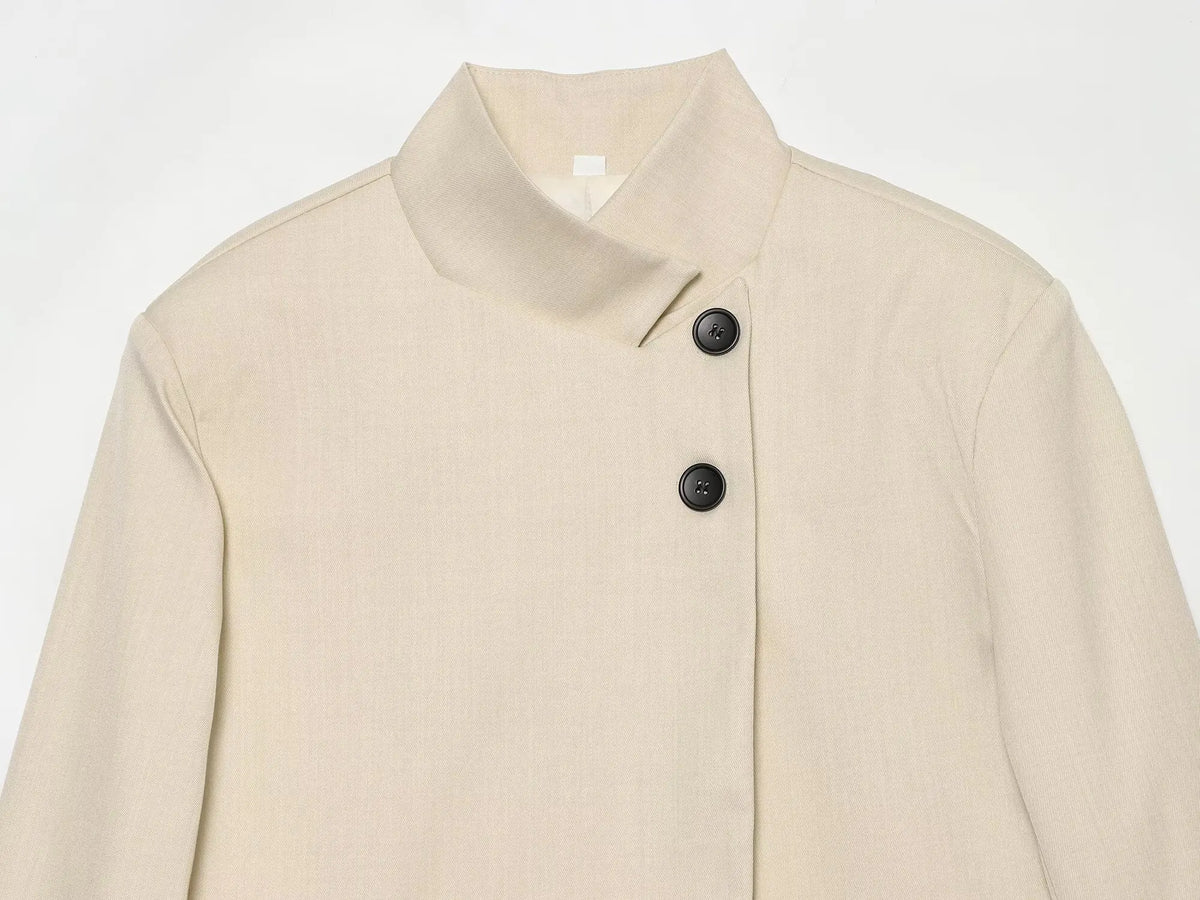 Women's Autumn Blazers Blouse 2026 New Fashion Young Women's Elegant Travel Holiday Jackets Spring Street Sarm Blazers Jackets Pi-Mart