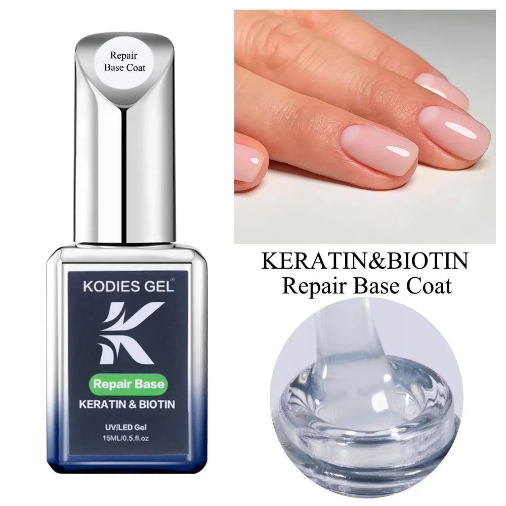 KODIES GEL Diamond Top Coat No Wipe Super Shiny 15ml HEMA /TPO Free Gel Nail Polish Crystal Shine Gel Finish All for Manicure Tri Light Beauty