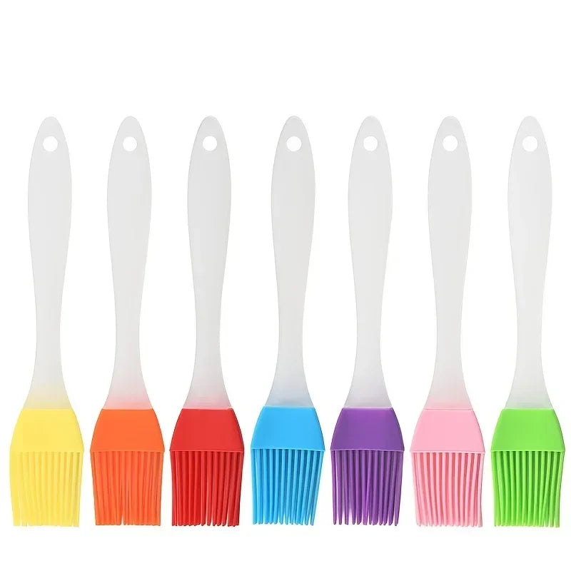 Flour Pastry Brush Can Be Disassembled Silicone Cake Brush Baking Utensil Kitchen Silicone Barbecue Oil Brush Pi-Mart