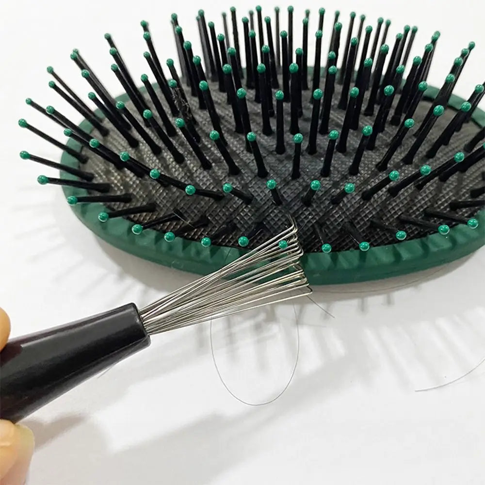 1PC Comb Hair Brush Cleaner Plastic Handle Cleaning Brush Remover Embedded Beauty Tools Cleaning Products Cleaning Supplies Pi-Mart